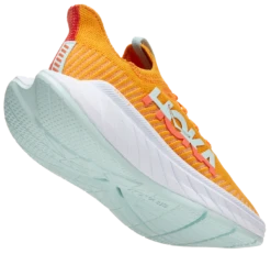 HOKA Women's Carbon X 3 - Radiant Yellow/Camellia (1123193-RYCM) -Sports Cheap Shop 1123193 RYCM 3