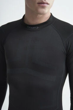 Craft Men's Active Intensity Crewneck Baselayer - Black/Asphalt (1907933-999995) -Sports Cheap Shop 1907933 999995 Active Intensity CN LS C3 Preview