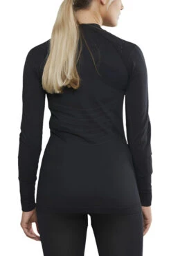Craft Women's Active Intensity Crewneck Baselayer - Black/Asphalt (1907937-999995) -Sports Cheap Shop 1907937 999995 Active Intensity CN LS C2 Preview