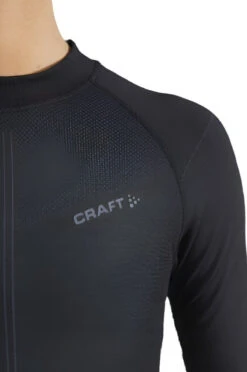 Craft Women's Active Intensity Crewneck Baselayer - Black/Asphalt (1907937-999995) -Sports Cheap Shop 1907937 999995 Active Intensity CN LS C3 Preview