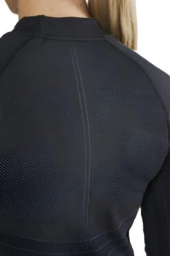 Craft Women's Active Intensity Crewneck Baselayer - Black/Asphalt (1907937-999995) -Sports Cheap Shop 1907937 999995 Active Intensity CN LS C4 Preview