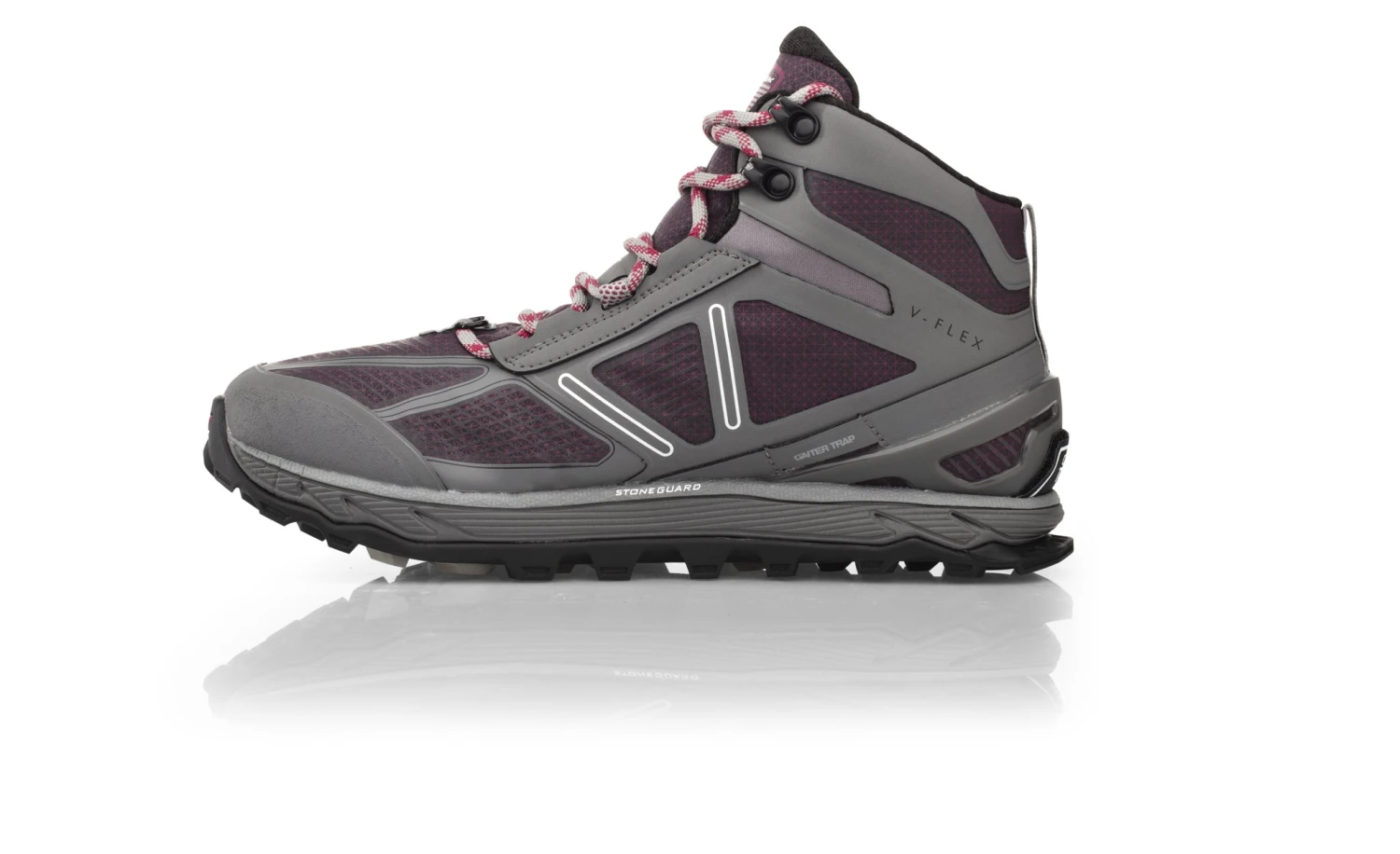 Altra Women's Lone Peak 4.0 Mid RSM - Grey/Purple (ALW1855N-254) 4 Altra Women's Lone Peak 4.0 Mid RSM - Grey/Purple (ALW1855N-254) - Image 2