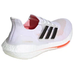 Adidas Women's UltraBoost 21 - White/Black/Solar Red (S23840) -Sports Cheap Shop 20654900