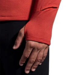 Brooks Men's Notch Thermal Hoodie - Copper/Heather Dark Copper (211402682) -Sports Cheap Shop 211402 682 D2 Notch Thermal Hoodie 2