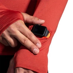 Brooks Men's Notch Thermal Hoodie - Copper/Heather Dark Copper (211402682) -Sports Cheap Shop 211402 682 D3 Notch Thermal Hoodie 2