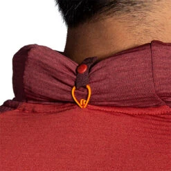 Brooks Men's Notch Thermal Hoodie - Copper/Heather Dark Copper (211402682) -Sports Cheap Shop 211402 682 D5 Notch Thermal Hoodie 2