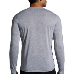 Brooks Men's Run Merry Distance Longsleeve - Heather Ash/Run Merry (211404047) 10 Brooks Men's Run Merry Distance Longsleeve - Heather Ash/Run Merry (211404047) -Sports Cheap Shop 211404 047 MB Run Merry Distance Graphic LS