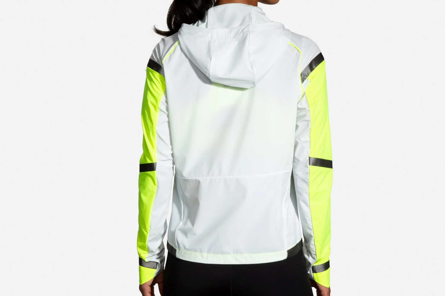 Brooks Women's Carbonite Jacket - Icy Grey/Black/Nightlife (221493030) 6 Brooks Women's Carbonite Jacket - Icy Grey/Black/Nightlife (221493030) - Image 4