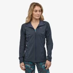 Patagonia Women's Houdini Air Jacket - Smolder Blue (24040SMDB)