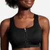 Brooks Women's Dare Zip Run Sports Bra - Black (350075001) -Sports Cheap Shop 350075 001 mf Dare Zip bc3445bc 2283 4feb 8405 27e025bf9d6c