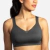 Brooks Women's Drive Convertible Run Bra - Asphalt (350081081) 1 Brooks Women's Drive Convertible Run Bra - Asphalt (350081081) -Sports Cheap Shop 350081 081 MF Drive Convertible Run Bra