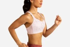Brooks Women's Drive Convertible Run Bra - Rosewater (350081658) -Sports Cheap Shop 350081 658 MV Drive Convertible Run Bra