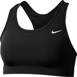 Nike Women's Swoosh Medium Support Non-Padded Sports Bra (BV3630) -Sports Cheap Shop BV3630 010 PHSFH001
