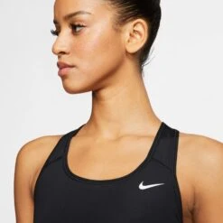 Nike Women's Swoosh Medium Support Non-Padded Sports Bra (BV3630) -Sports Cheap Shop BV3630 010 PHSYM001