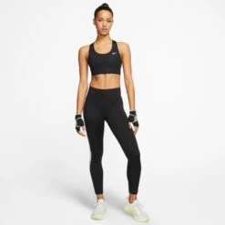 Nike Women's Swoosh Medium Support Non-Padded Sports Bra (BV3630) -Sports Cheap Shop BV3630 010 PHSYM003