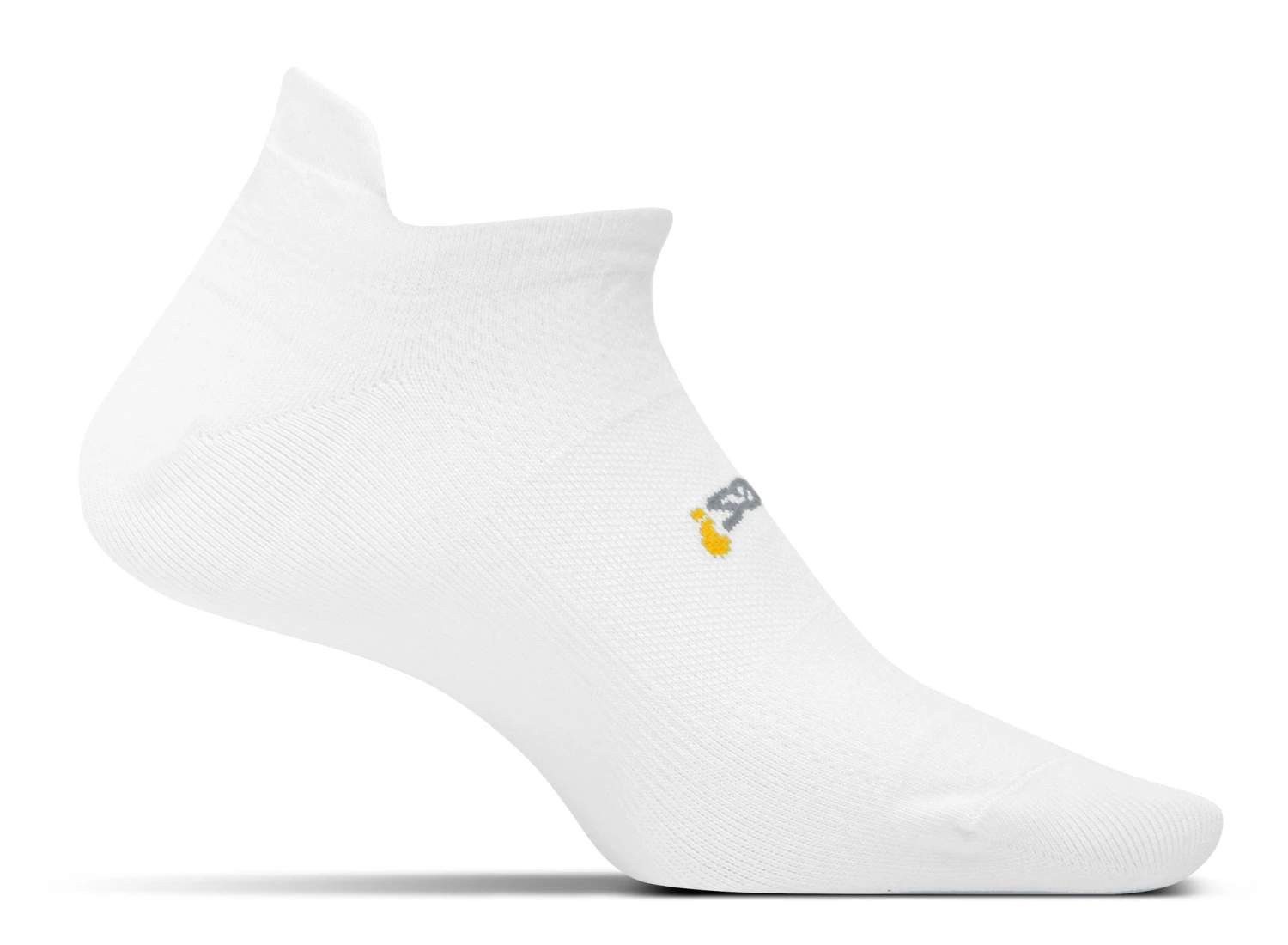 Feetures! High Performance Ultra Light Cushion No-Show Tab Running Socks - White (FA5500) 3 Feetures! High Performance Ultra Light Cushion No-Show Tab Running Socks - White (FA5500)