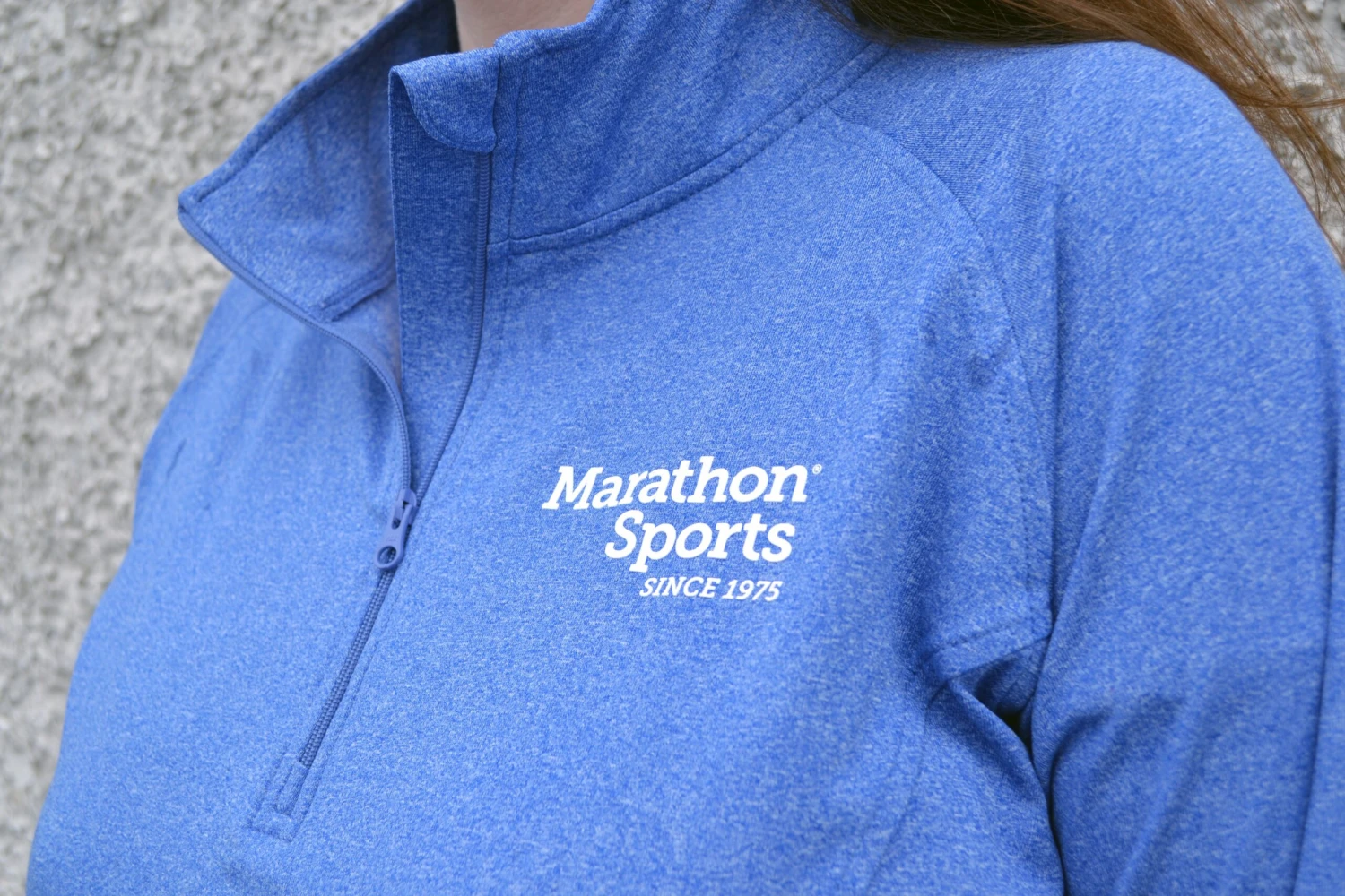 Marathon Sports Women's Logo Half Zip 4 Marathon Sports Women's Logo Half Zip - Image 2
