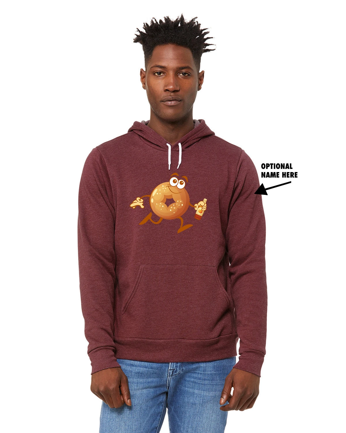 Unisex Running Cider Donut Hoodie 3 Unisex Running Cider Donut Hoodie
