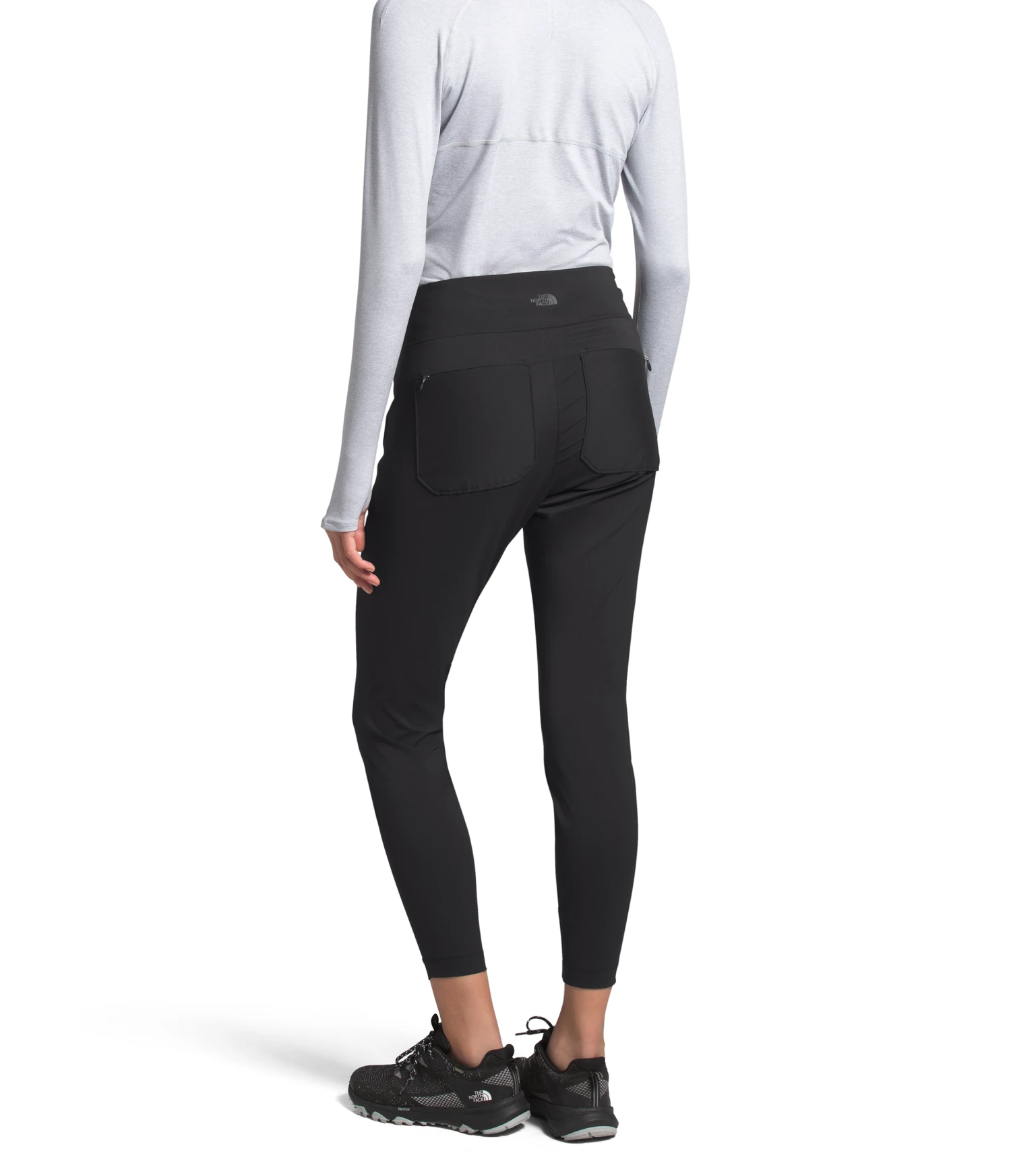 The North Face Women's Paramount Hybrid Hi-Rise Tight - Black (NF0A3XFWJK3) 4 The North Face Women's Paramount Hybrid Hi-Rise Tight - Black (NF0A3XFWJK3) - Image 2