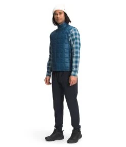The North Face Men's Thermoball Eco Vest 2.0 - Monterey Blue (NF0A5GLOBH7) -Sports Cheap Shop NF0A5GLO BH7 model34