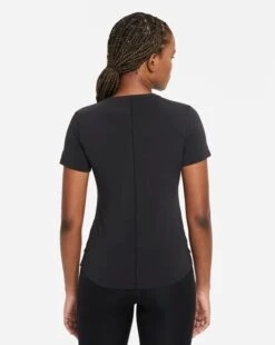 Women's Nike Dri Fit One Luxe Short Sleeve - Black (DD0618-010) -Sports Cheap Shop ONELUXE2