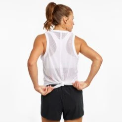 Saucony Women's Rerun Tank -Sports Cheap Shop SAW800335 WH 3 1