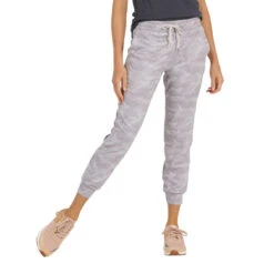 Vuori Women's Performance Joggers - Pale Heather Camo (VW303PHC)
