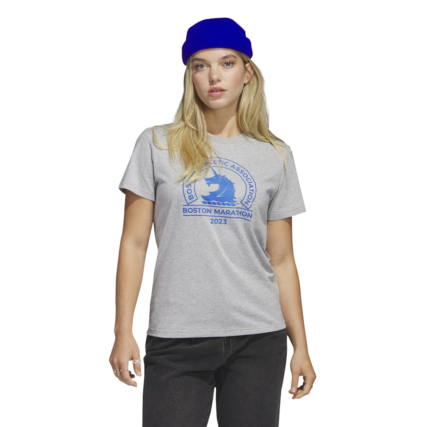 Adidas Women's Boston Marathon® Logo Tee 3 Adidas Women's Boston Marathon® Logo Tee