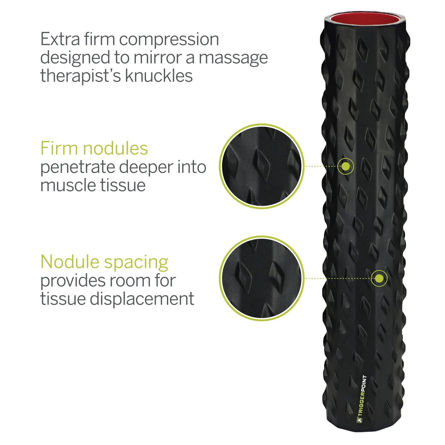 TriggerPoint Carbon 26" Foam Roller - Black (04433) 5 TriggerPoint Carbon 26" Foam Roller - Black (04433) - Image 3