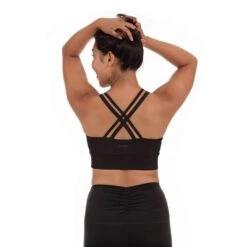 Handful Women's Double Down Sports Bra (135) -Sports Cheap Shop cdn shopify com Handful 2019 F19 Women Studio Bra DoubleDown BooyaBlack Back 2936 2