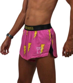 ChicknLegs Men's Shorts 11 ChicknLegs Men's Shorts -Sports Cheap Shop chicknlegs mens hot pink bolts 2 inch half split shorts 2
