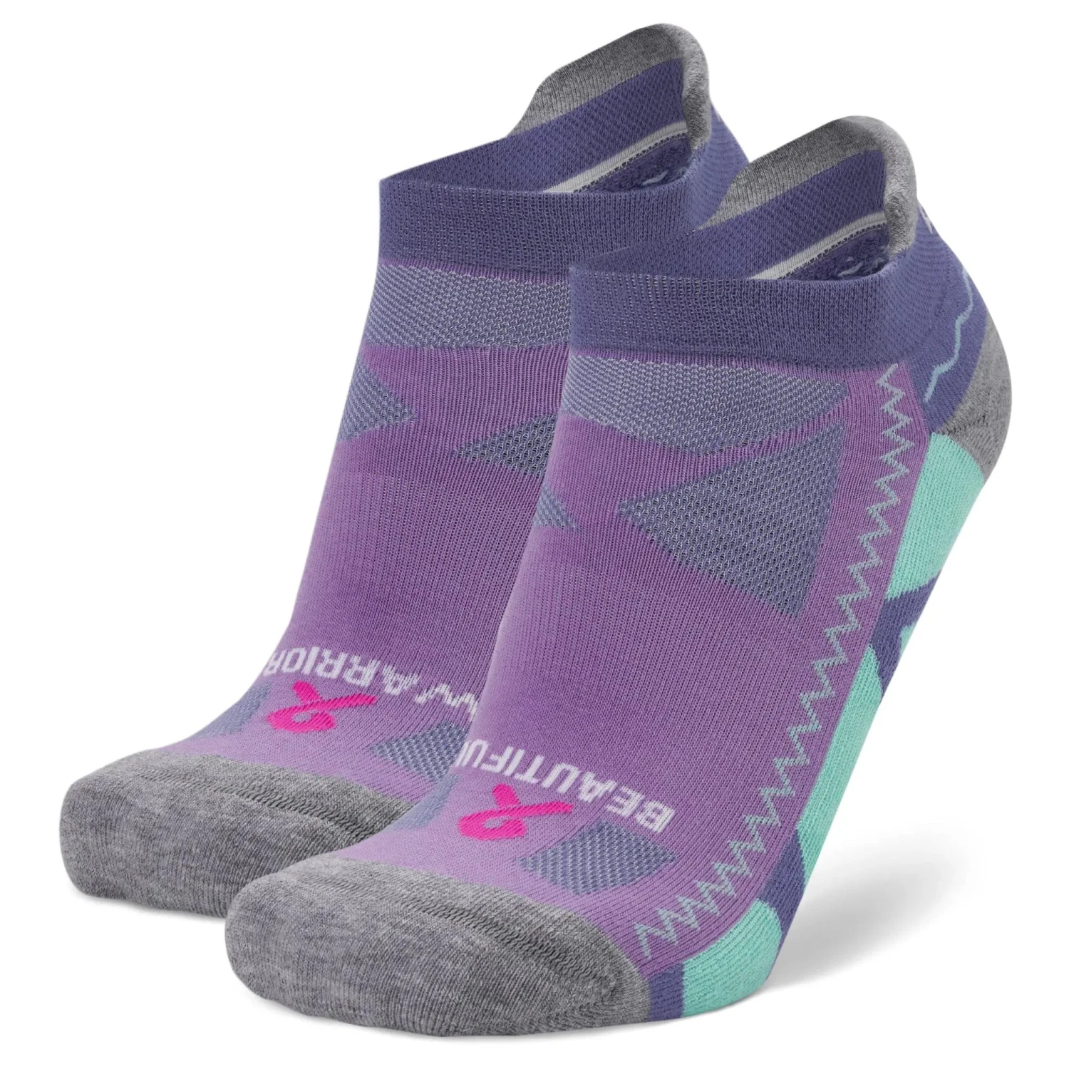 Balega Women's Grit And Grace Beautiful Warrior Running Socks - Violet (7496-6636) 7 Balega Women's Grit And Grace Beautiful Warrior Running Socks - Violet (7496-6636) - Image 5