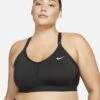 Nike Women's Dri-Fit Indy Sports Bra Plus Size -Sports Cheap Shop dri fit indy womens light support padded v neck sports bra plus size V9ZPw1