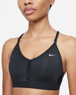 Nike Women's Dri-Fit Indy Sports Bra -Sports Cheap Shop dri fit indy womens light support padded v neck sports bra tcglhV 1