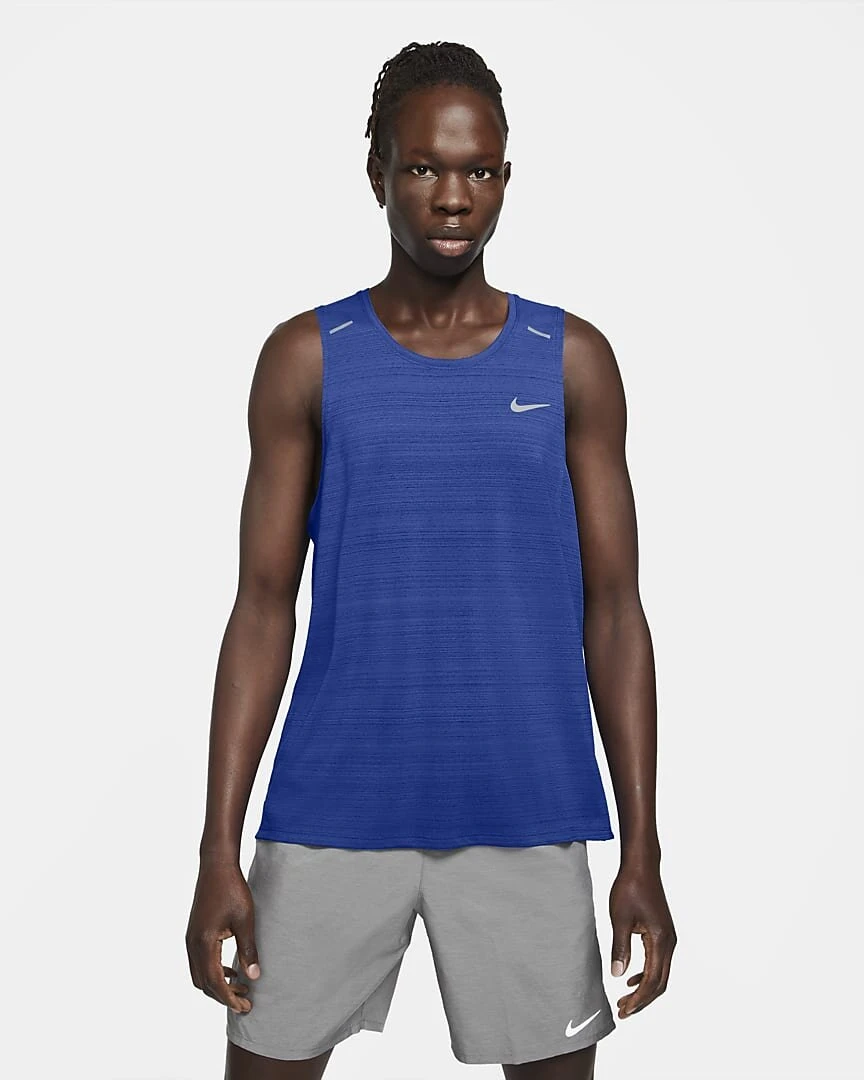 Nike Men's Dri-FIT Miler Tank - Game Royal (CU5982-480) 3 Nike Men's Dri-FIT Miler Tank - Game Royal (CU5982-480)