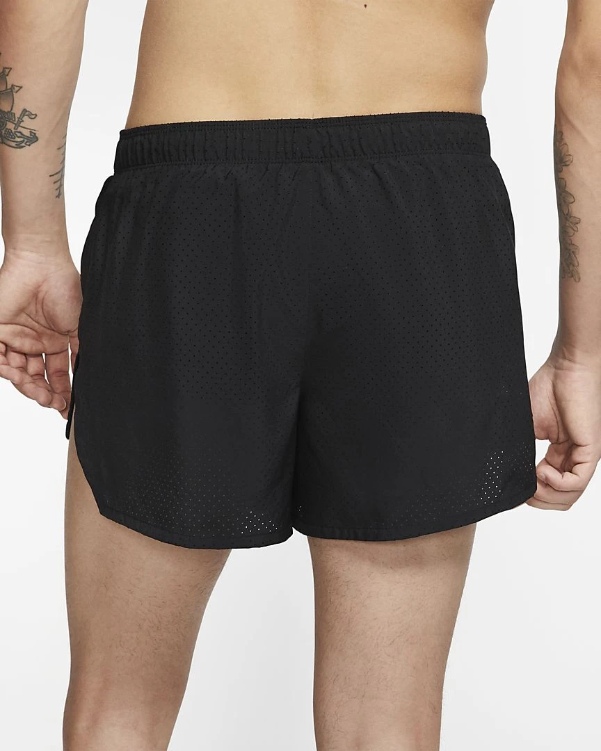 Nike Men's Fast 4" Short - Black (CJ7847-010) 4 Nike Men's Fast 4" Short - Black (CJ7847-010) - Image 2