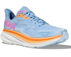 New Release -Sports Cheap Shop hoka womens clifton 9 blue high cushion running shoe 4