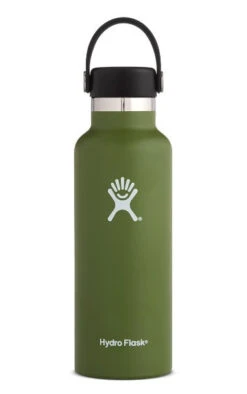 Hydro Flask 18 Oz Standard Mouth Bottles W/ Flex Cap (S18SX) -Sports Cheap Shop hydro flask stainless steel vacuum insulated 18 oz standard mouth olive 913422ed 3607 4729 9e44 8dc32dc1a5ee