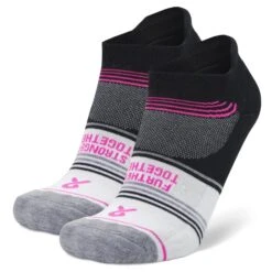 Balega Women's Grit And Grace Further Togethers Running Socks - Black/White/Pink (7494-3283) -Sports Cheap Shop lgbev9hd9vlz6h0tfpl5 1lj3wscwkqex8krs
