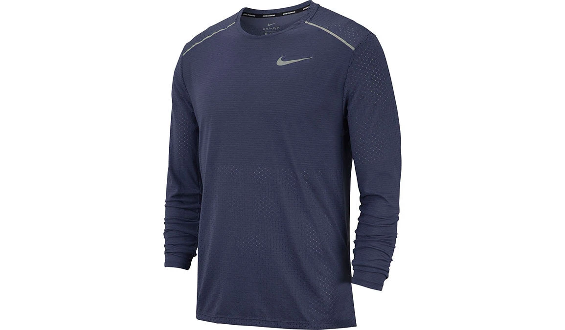 Nike Men's Breathe Rise 365 LS Tee - Sanded Purple (AQ9923-557) 3 Nike Men's Breathe Rise 365 LS Tee - Sanded Purple (AQ9923-557)