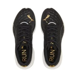 PUMA Women's Deviate Nitro 2 12 PUMA Women's Deviate Nitro 2 -Sports Cheap Shop puma womens deviatenitro two running shoe black gold 8