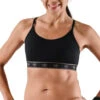 Rabbit Strappy Pocket Bra -Sports Cheap Shop rabbit womens strappy pocket bra black 3