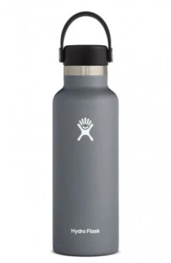 Hydro Flask 18 Oz Standard Mouth Bottles W/ Flex Cap (S18SX) -Sports Cheap Shop s18sx2 stone